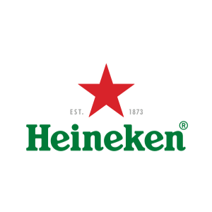 heineken brand logo on white horiz fc 1 full line up