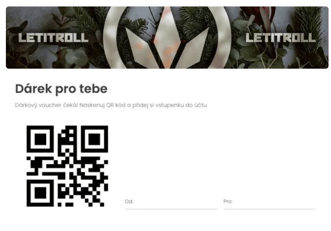 DÁRKOVÉ VOUCHERY | Let It Roll lir vanocni voucher nfctron cz